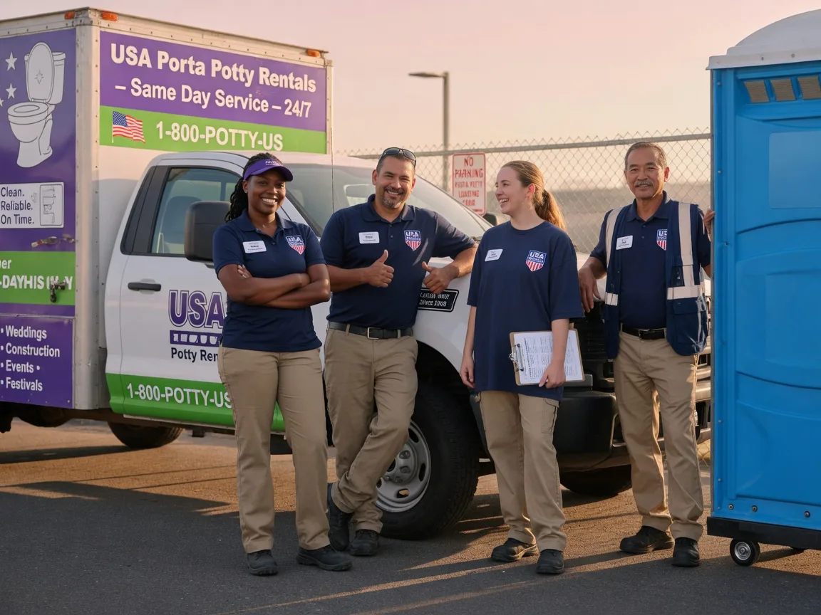 Porta Potty Rental company in Saint Charles, MI